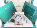 Rolex Datejust 41 mm 18 ct. Rose Gold / Stainless Steel Silver Motif Dial Jubilee 126331 February 2024