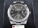 Rolex Datejust 41 mm Rhodium Dial 126334 Unworn March 2019