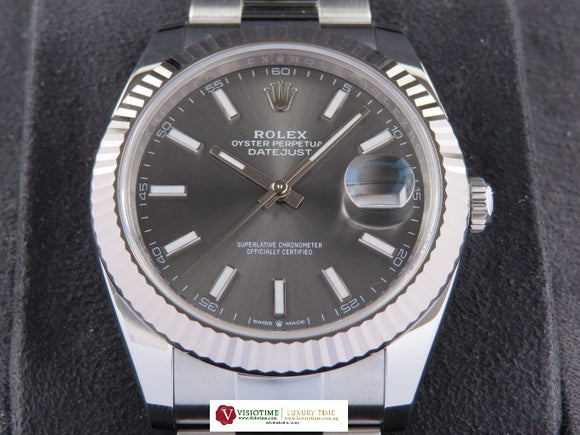 Rolex Datejust 41 mm Slate Grey Dial 126334 September 2024