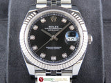 Rolex Datejust 41 mm Black Diamond Dial Jubilee 126334 New February 2026