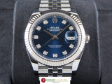 Rolex Datejust 41 mm Blue Diamond Dial Jubilee 126334 April 2024