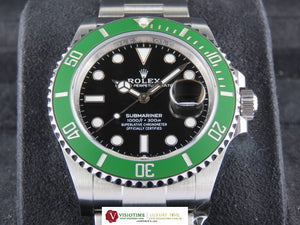 Rolex Submariner Date 41 mm Green Ceramic Bezel Starbucks 126610LV New September 2025