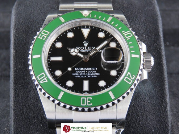 Rolex Submariner Date 41 mm Green Ceramic Bezel Starbucks 126610LV New September 2025