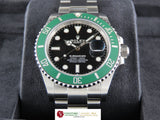 Rolex Submariner Date 41 mm Green Ceramic Bezel Mark 1 Starbucks 126610LV Unworn October 2021