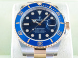Rolex Submariner Date 41 mm Ceramic Bezel 18 ct. Yellow Gold / Stainless Steel Blue Dial 126613 October 2022
