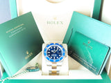 Rolex Submariner Date 41 mm Ceramic Bezel 18 ct. Yellow Gold / Stainless Steel Blue Dial 126613 October 2022