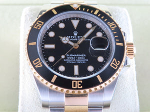 Rolex Submariner Date 41 mm Ceramic Bezel 18 ct. Yellow Gold / Stainless Steel Black Dial 126613 September 2020
