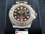 Rolex Yacht Master Chocolate Dial 40 mm 18 ct. Rose Gold / Stainless Steel 126621 December 2021
