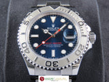 Rolex Yacht Master 40 mm Platinum Bezel Blue Dial 126622 May 2023