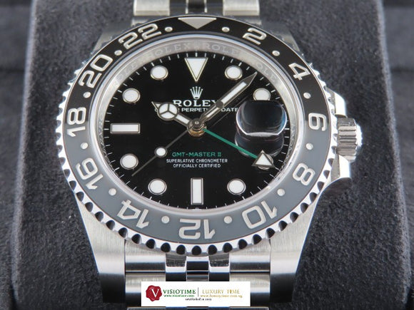 Rolex GMT Master II Ceramic Bezel Bruce Wayne Jubilee 126710 New March 2025