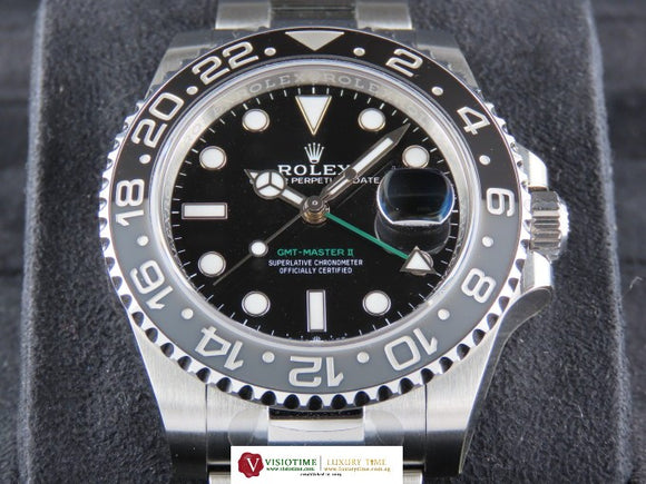 Rolex GMT Master II Ceramic Bezel Bruce Wayne 126710 New 2025