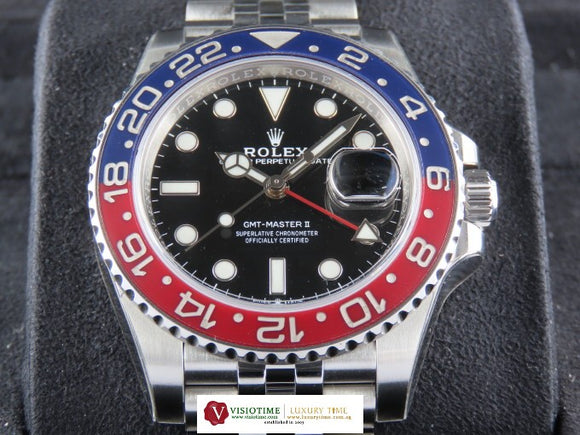 Rolex GMT Master II Ceramic Bezel Pepsi Jubilee 126710 (3rd Party Protective Stickers) June 2021