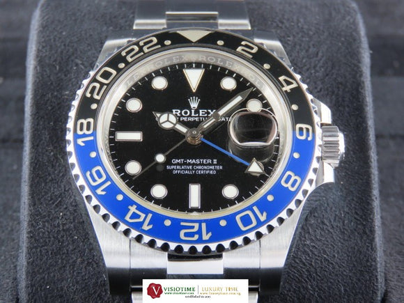 Rolex GMT Master II Ceramic Bezel Batman Oyster 126710BLNR June 2022