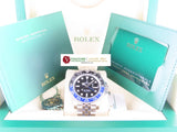 Rolex GMT Master II Ceramic Bezel Batgirl Batman Jubilee 126710BLNR Unworn July 2021