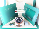 Rolex GMT Master II Ceramic Bezel 18 ct. Rose Gold / Stainless Steel Rootbeer 126711 (3rd Party Protective Stickers) May 2024