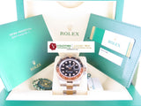 Rolex GMT Master II Ceramic Bezel 18 ct. Rose Gold / Stainless Steel Rootbeer 126711CHNR February 2019 (3rd Party Protective Stickers)