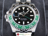 Rolex GMT Master II Ceramic Bezel Sprite Left Handed Jubilee 126720 Unworn July 2023
