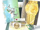 Rolex Datejust 36 mm 18 ct. Yellow Gold / Stainless Steel Jubilee Champagne Dial 16233 "S" Series April 1995