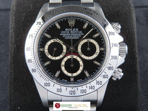 Rolex Daytona Zenith Black Dial "A" Series 16520 February 2000