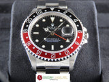 Rolex GMT Master II Coke "A" Series 16710 Unpolished Swiss Only Dial July 1999