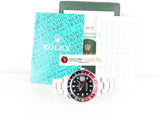 Rolex GMT Master II Coke "A" Series 16710 Unpolished Swiss Only Dial July 1999