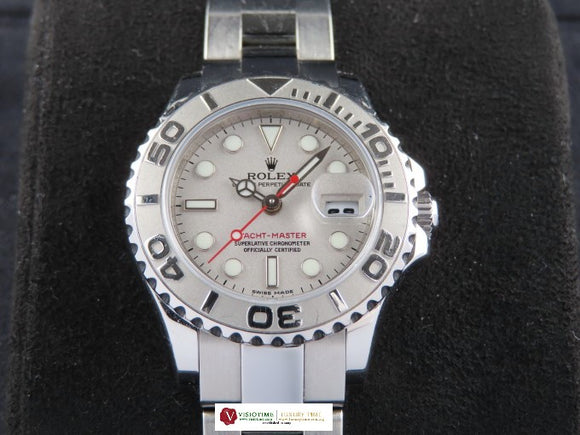 Rolex Yacht Master 29 mm Platinum Bezel 