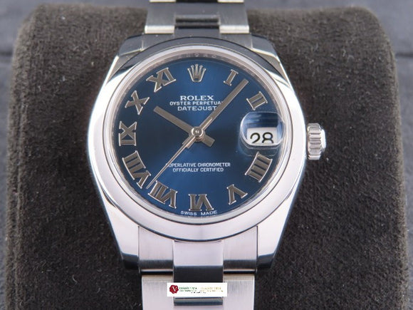 Rolex Datejust 31 mm Blue Dial 178240 (Watch Only)