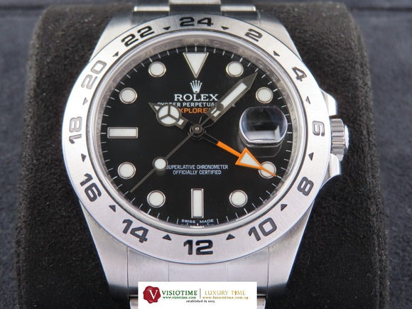 Rolex Explorer II 42 mm Black Dial 216570 February 2018