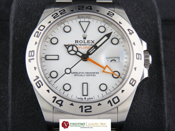Rolex Explorer II White Dial 42 mm 70 Hours Power Reserve 226570 May 2023