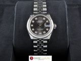 Rolex Datejust 28 mm Dark Grey Diamond Dial 279174 July 2020