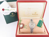 Rolex Datejust 26 mm Silver Computer Diamond Hour Markers Dial 69174 "U" Series April 1999