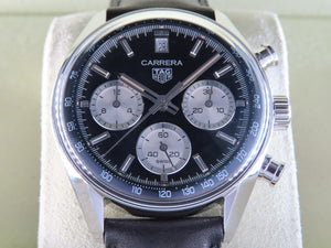 Tag Heuer Carrera Chronograph 39 mm CBS2210.FC6534 New