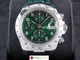 Tudor Prince Date Chronograph Green Dial (Rolex Crown & Back Case) February 1997
