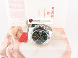 Tudor Prince Date Chronograph Green Dial (Rolex Crown & Back Case) February 1997