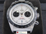 Tudor Black Bay Chrono White Panda Dial 79360 October 2021