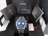 Tudor Black Bay Chrono Blue Panda Dial 79360 Unworn February 2025