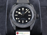 Tudor Black Bay Ceramic 41 mm Exhibition Case Back Black Dial 79210CNU March 2022
