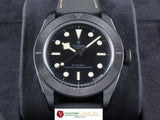 Tudor Black Bay Ceramic 41 mm Exhibition Case Back Black Dial 79210CNU November 2021