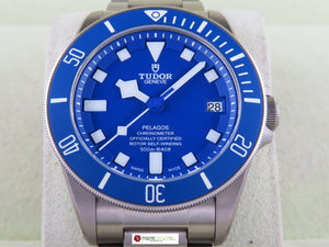 Tudor Pelagos Blue Dial Titanium 25600 February 2023
