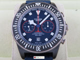 Tudor Pelagos FXD Chrono Black Carbon Composite Alinghi Red Bull Racing Blue Dial 25807 November 2023
