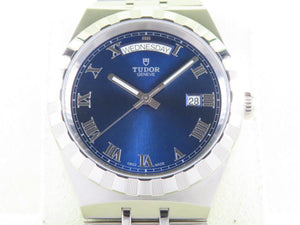 Tudor Royal 41 mm Day Date Blue Dial 28600 New 2024
