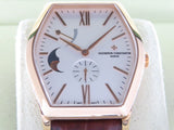 Vacheron Constantin Malte Moon Phase Power Reserve Manual Winding 18 ct. Rose Gold 42 mm 7000M June 2022 8 Years Warranty