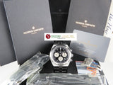 Vacheron Constantin Overseas Automatic Chronograph Black Dial 42.5 mm 5500V February 2022 (8 Years Warranty)