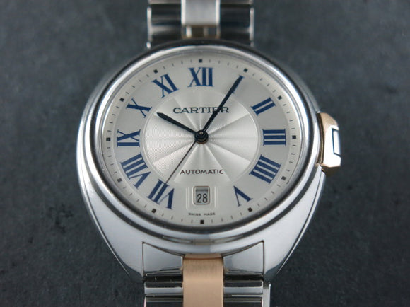 Cartier Cle de Cartier Automatic 18 ct. Rose Gold / Stainless Steel