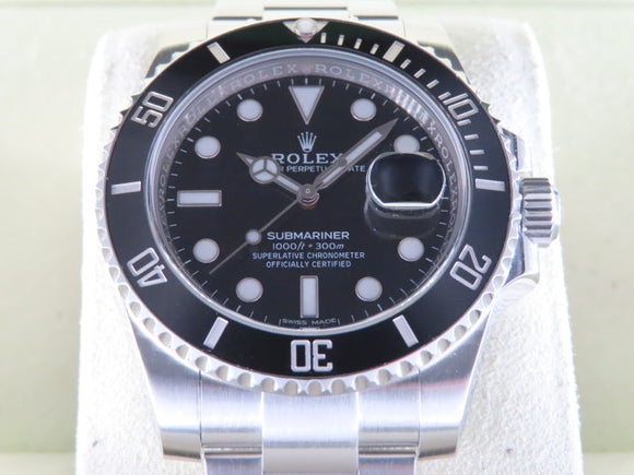 Rolex Submariner Date Ceramic Bezel 116610 2017