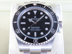 Rolex Submariner No Date 41 mm Ceramic Bezel 124060 New December 2022