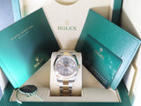 Rolex Datejust 41 mm 18 ct. Yellow Gold / Stainless Steel Silver Dial 126333 New Full Stickers
