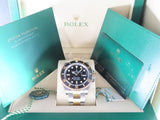 Rolex Submariner Date 41 mm Ceramic Bezel 18 ct. Yellow Gold / Stainless Steel Black Dial 126613 New
