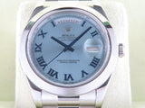 Rolex Day Date II President Platinum 41 mm "Alphanumeric" Series 218206 May 2014
