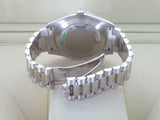 Rolex Day Date II President Platinum 41 mm "Alphanumeric" Series 218206 May 2014